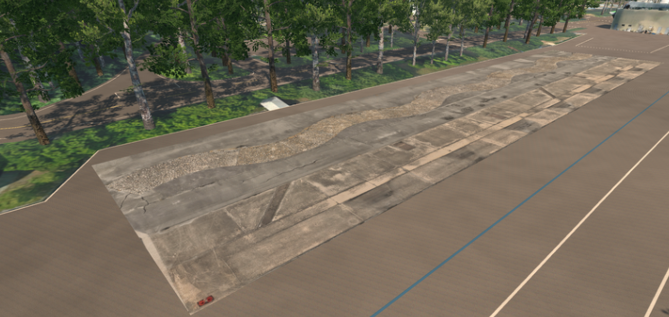 Integrated digital twin with buildings and vegetation